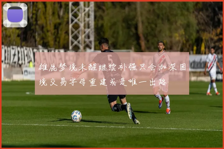 雄鹿梦境未醒继续补强只会加深困境交易字母重建或是唯一出路